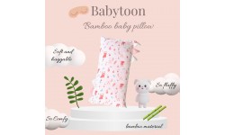 Huggable Soft Baby Rabbit Bamboo Pillow 